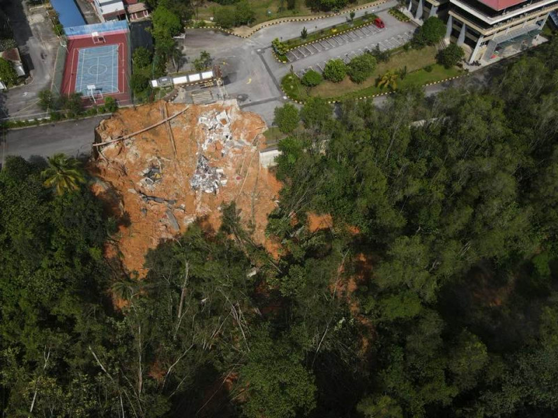 Institute of Integrity staff to work from home after landslide