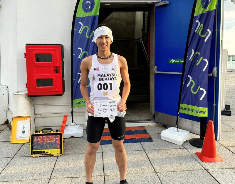 Wai Ching beats race record in 21st straight victorious tower run