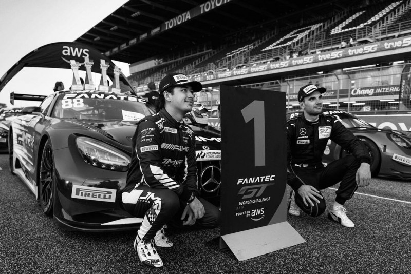 GT World Challenge Asia: Johor prince gets first career pole, race win in Thailand