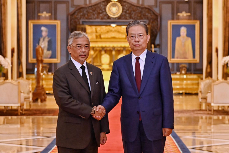 Agong grants audience to China’s top lawmaker