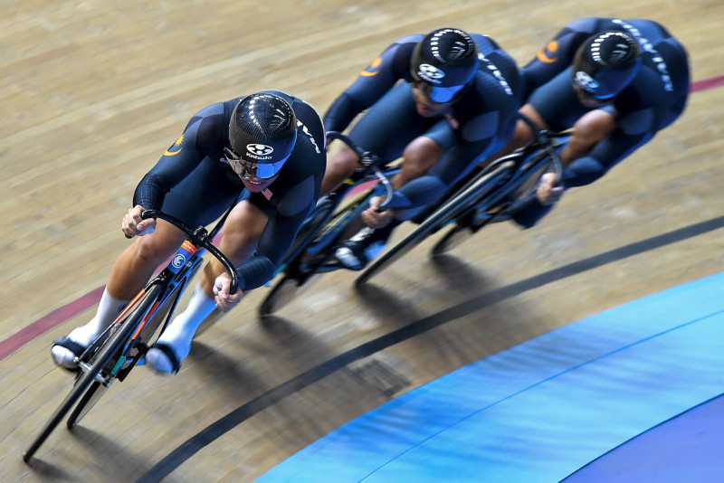Team sprint trio impress cycling coach, Hangzhou ticket on cards