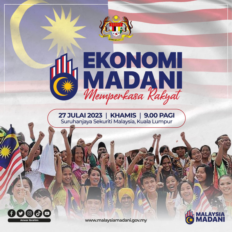 Anwar to launch Budget 2024’s theme ‘Madani Economy’ tomorrow ...