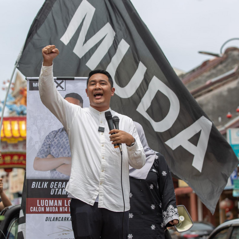 I’ll resign as Muda info chief if I lose Bandar fight: Luqman Long