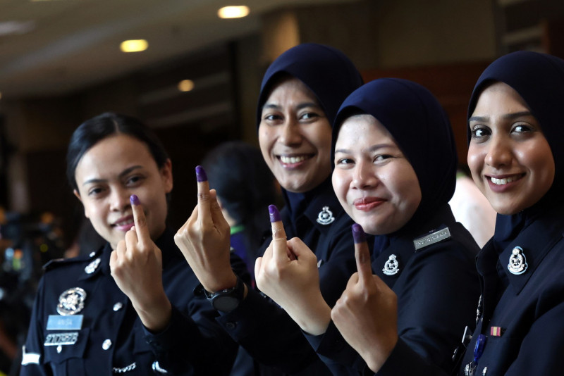 Nearly 6,000 cops cast early vote in Kedah