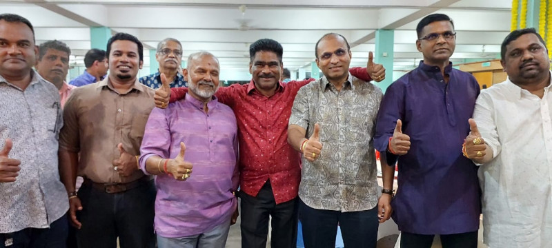 DAP, MIC, Makkal Sakti leaders show unity at Penang Deepavali charity event
