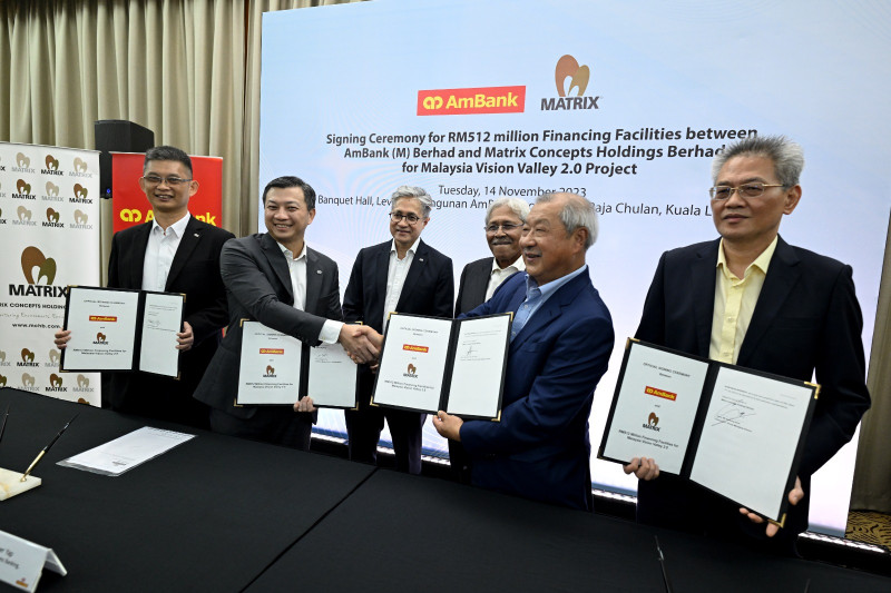 Matrix Concepts secures RM512 million financing from Ambank Group