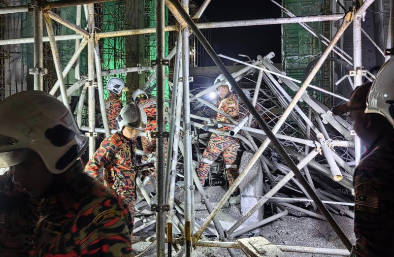 Penang factory project collapse: 3 dead, 4 seriously injured