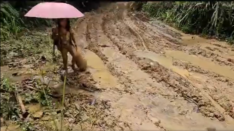 Video shows troubling state of RM264.7 mil Sabah road being built