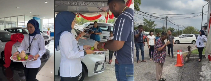 Netizens defend Proton saleswoman slammed for catering to non-Muslim rituals