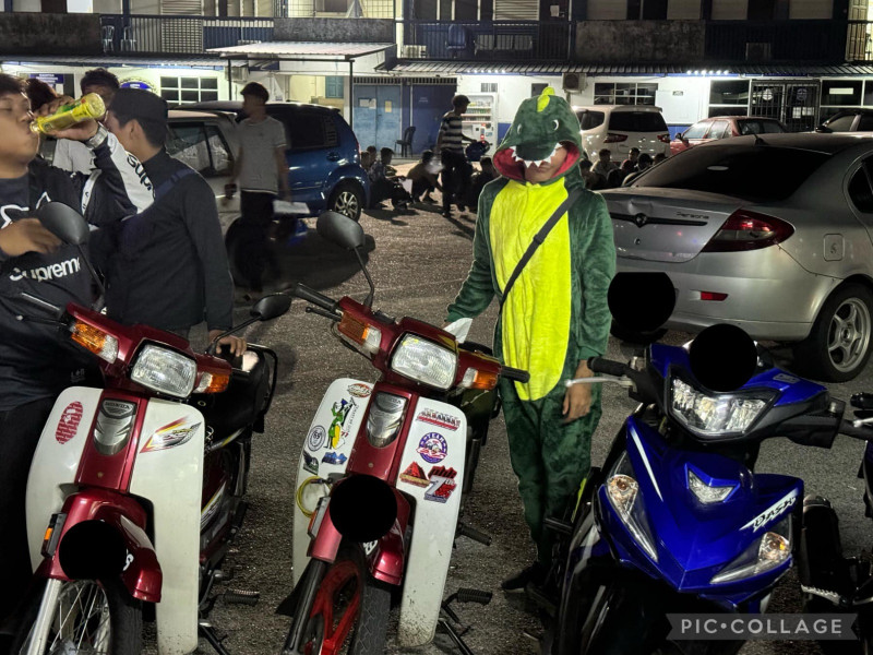 ‘Green dino’ among those nabbed by cops during Ops Samseng Jalan