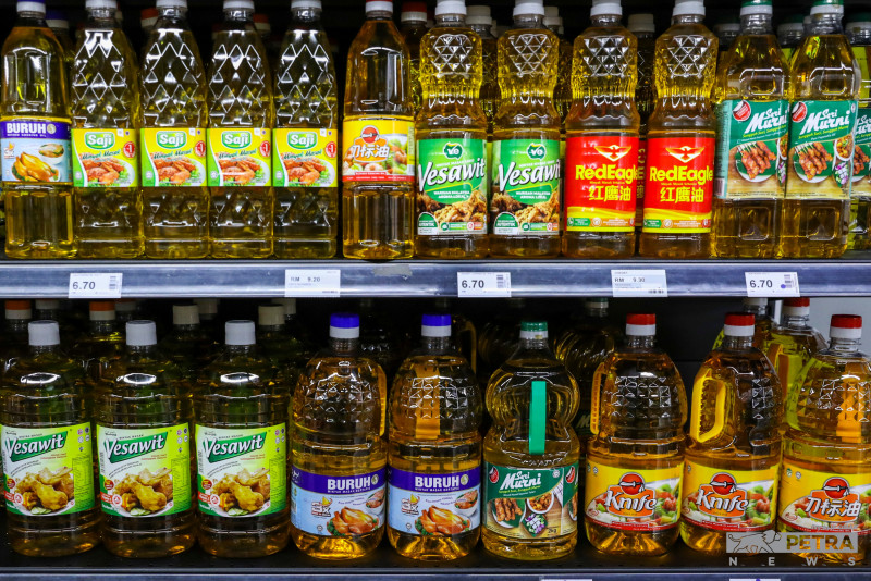 Current cooking oil prices to remain until Jan 7