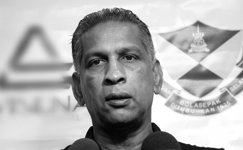 Sathianathan, ex-chefe do Harimau Malaya, morre aos 65 anos