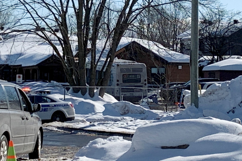 Two children die in ‘deliberate’ bus crash into Quebec daycare