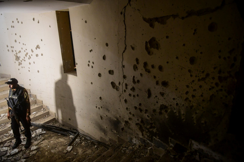 Pakistan Taliban claims Karachi police attack killing four