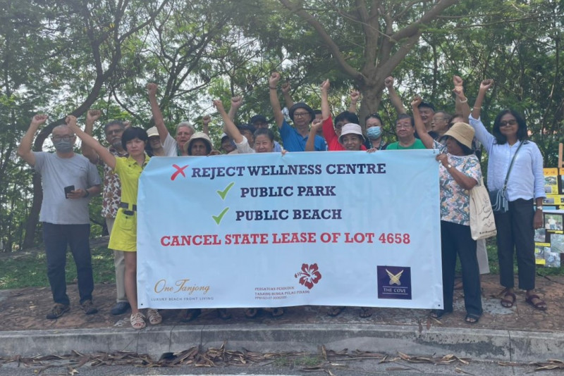 Sick of wellness centre project, Tg Bungah locals call for promised park