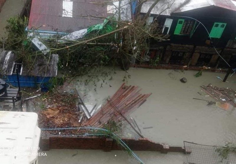 Myanmar junta hampering aid for Rohingya cyclone victims: Merhrom