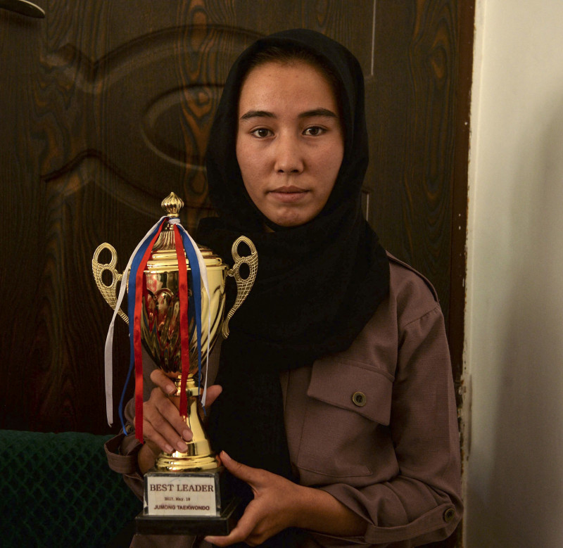 Taliban prove undefeatable for Afghan women taekwondo fighters