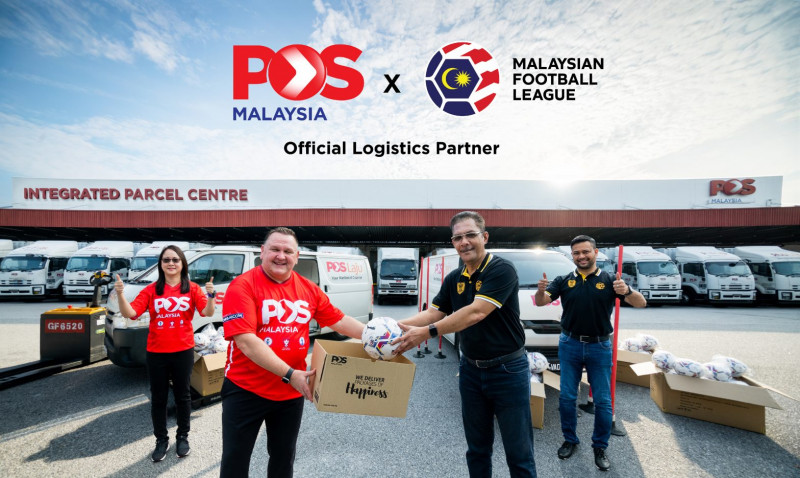 Pos M’sia appointed official logistics partner of M’sia Football League