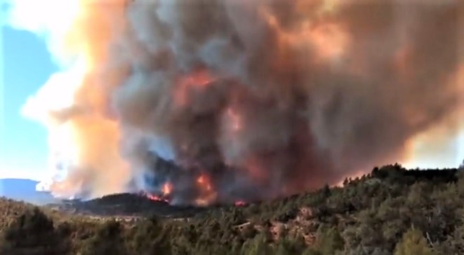 Over 1,600 people evacuated in eastern Spain due to wildfires
