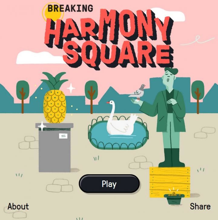 'Harmony Square,' the game that helps build resistance to fake news