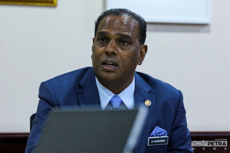 Come to my office with evidence, Saravanan tells Guan Eng