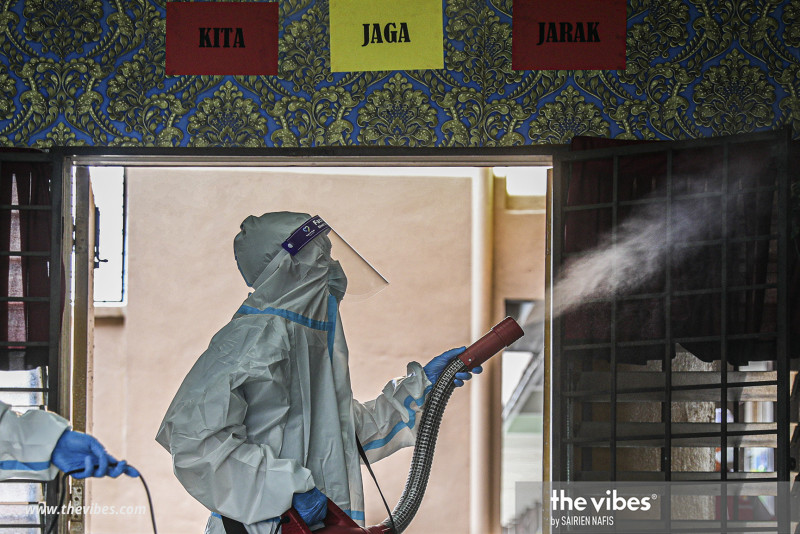 [PHOTOS] Klang primary school gets a good sanitising