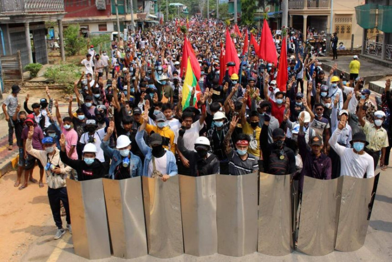 Global condemnation follows bloodiest day since Myanmar coup