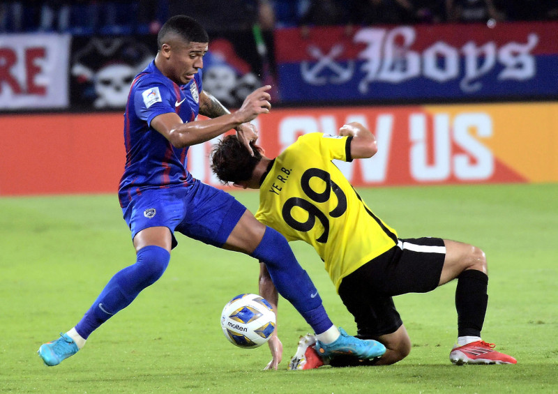 JDT’s Bergson spot-on against Guangzhou in AFC Champions League match