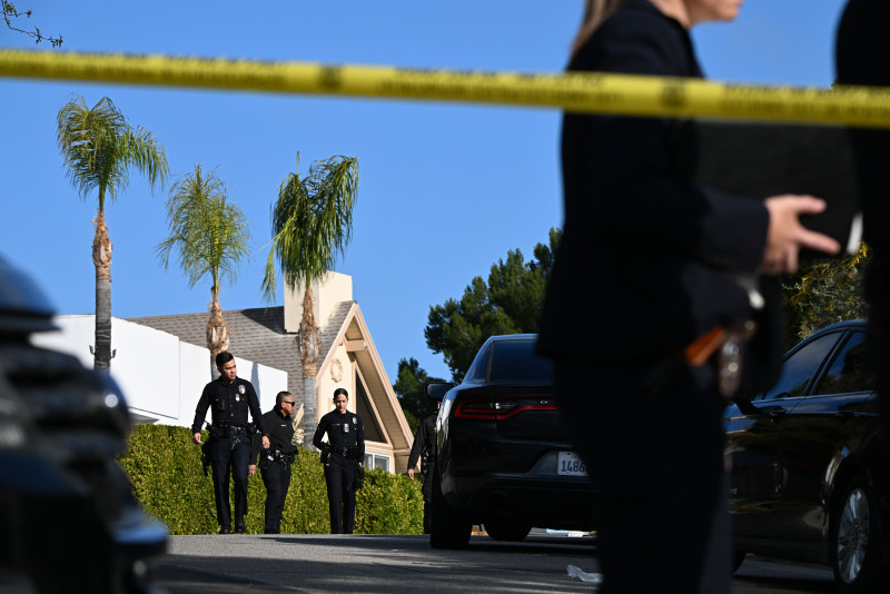Three shot dead at party at luxury home near Beverly Hills