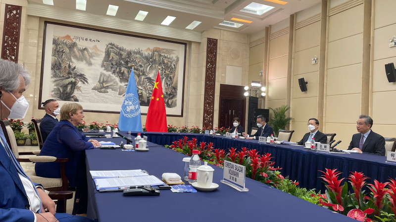US ‘concerned’ after UN human rights chief visits China