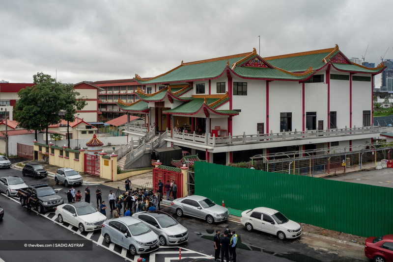 Temple in viral incident gets visits from top brass