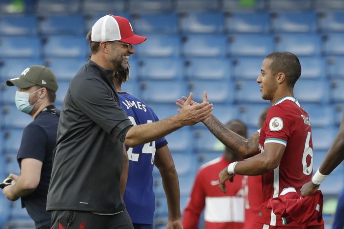 Liverpool’s Thiago tests positive for Covid-19