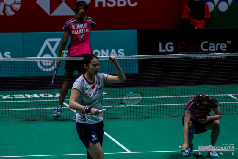 Malaysia Open: Pearly-Thinaah out in second round