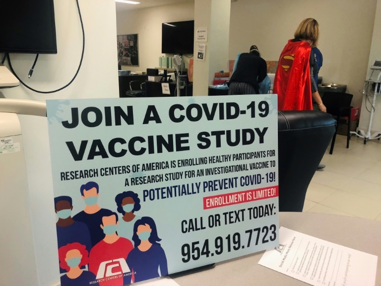 What is it like to take part in a vaccine trial?