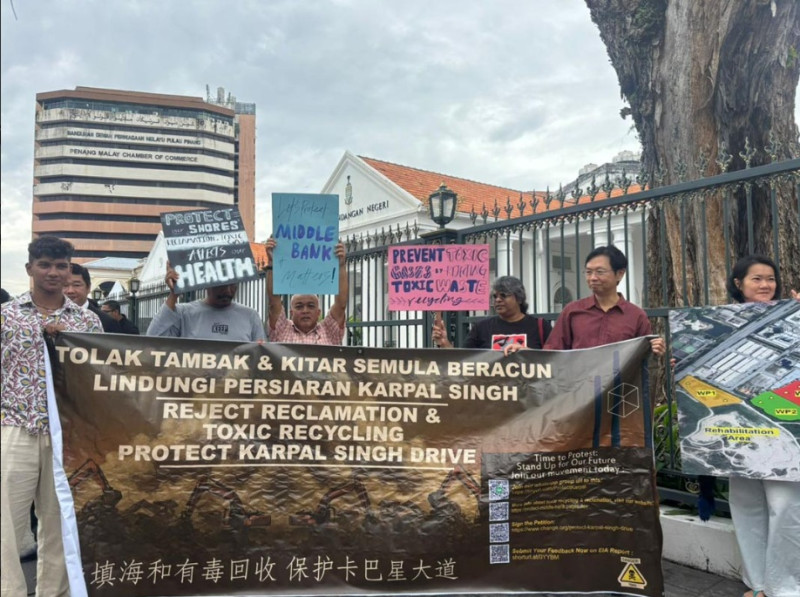 Penang government comes under fire from Protect Karpal Singh Drive members 