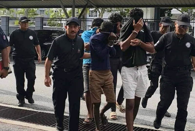 Four men charged with rape of 11-year-old girl