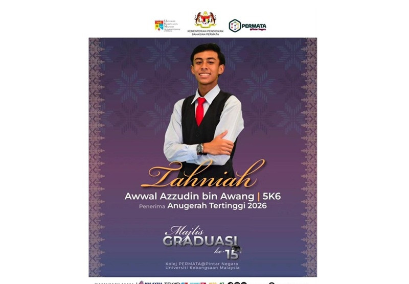 Top graduate draws inspiration from PM Anwar; Hopes to meet him idol personally