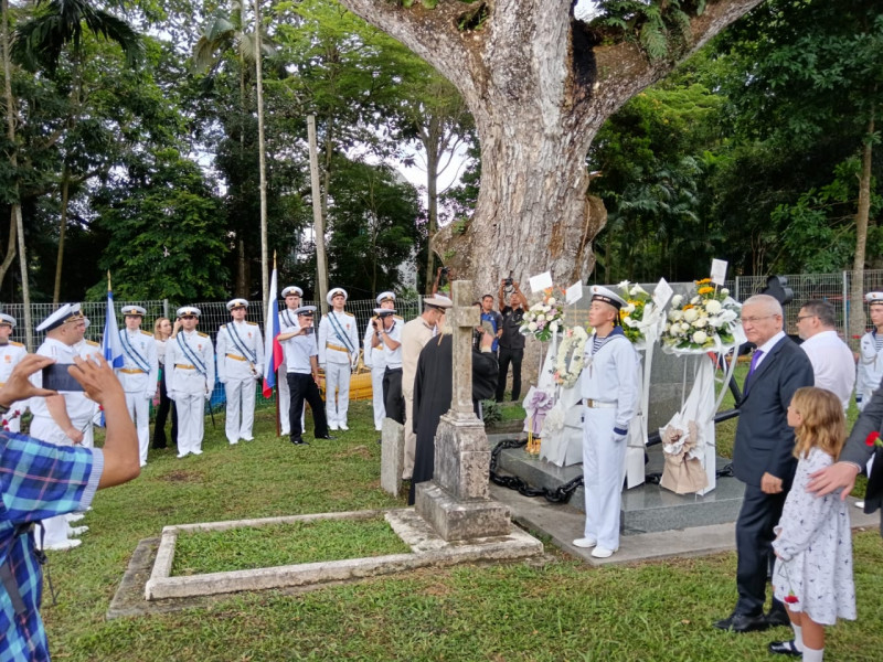 Sinking of Russian warship Zhemchug remembered in Penang