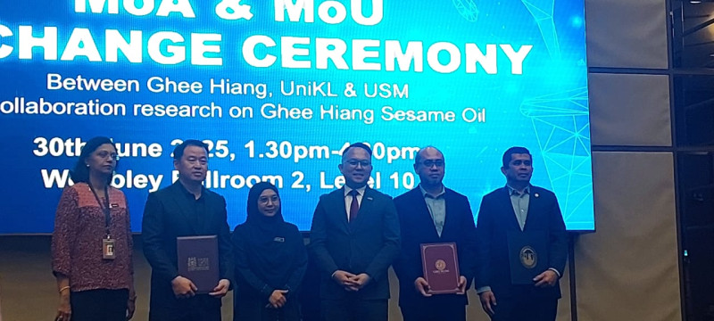 Ghee Hiang set to produce sesame oil as health supplement