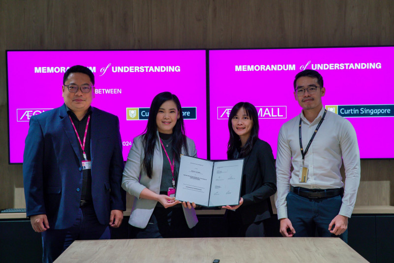 Aeon Mall partners with Curtin Singapore to foster cultural exchanges 