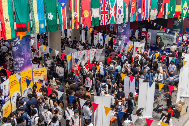 Enthusiasm abounds at APU career fair as over 6,000 jobs on offer