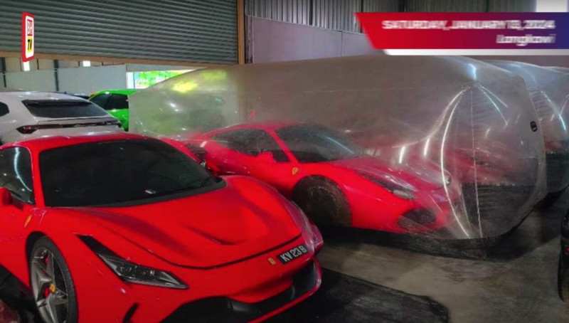 RM4.6 million worth of imported vehicles seized