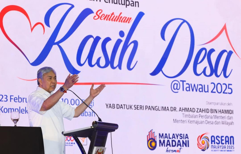 Ahmad Zahid: KKDW prioritises infrastructure development in rural Sabah