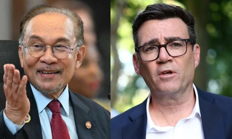 Anwar welcomes Andy Burnham as new UK PM, seeks stronger ties