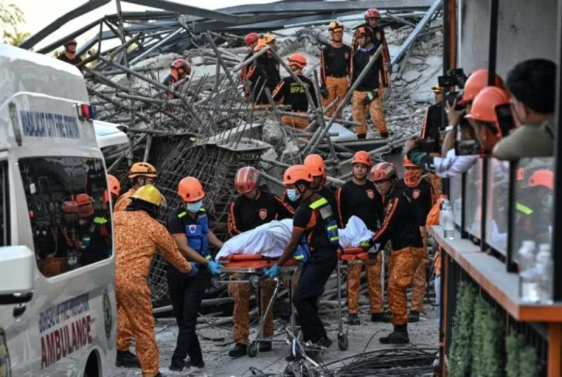 Philippines building collapse: Two Malaysians affected, one safe