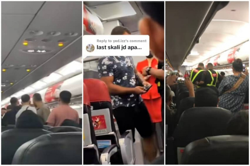 Angry man incurs wrath of other passengers on board AirAsia flight