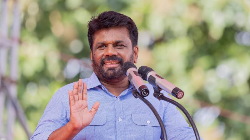 Dissanayake takes oath of office, promising to "rewrite history" 