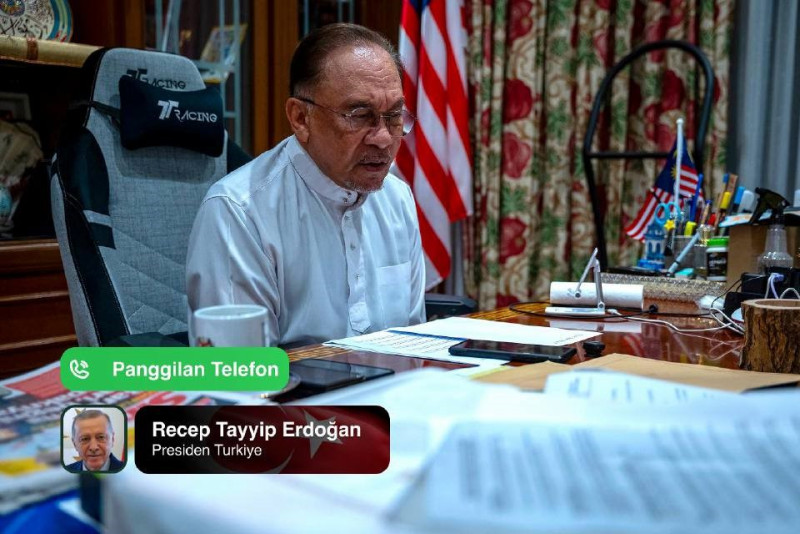 Anwar - Erdoğan call for restraint amid escalating Middle East tensions