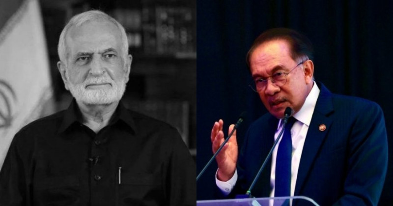 Anwar expresses condolences over death of former Iranian foreign minister