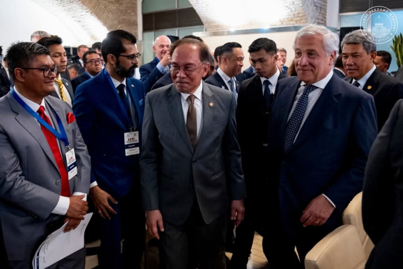 Anwar concludes Italy visit with PM Giorgia Meloni meeting
